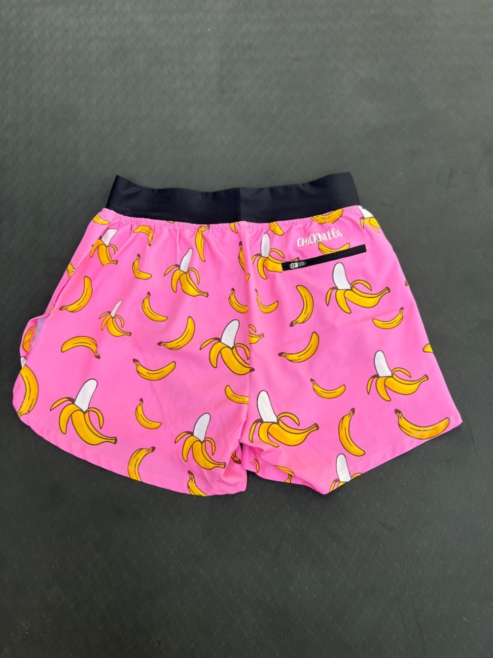ChicknLegs Pink Banana Split Running Shorts Men’s S - Picture 6 of 6